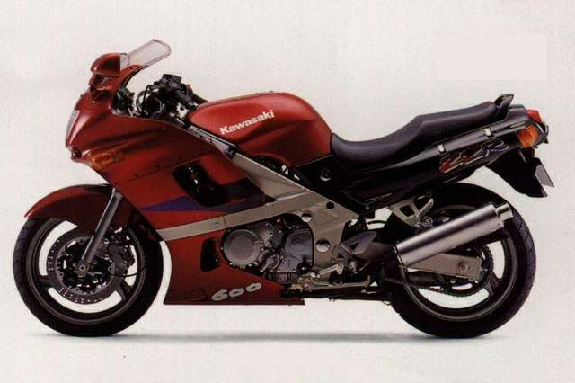 Kawasaki ZZ-R 600 technical specifications